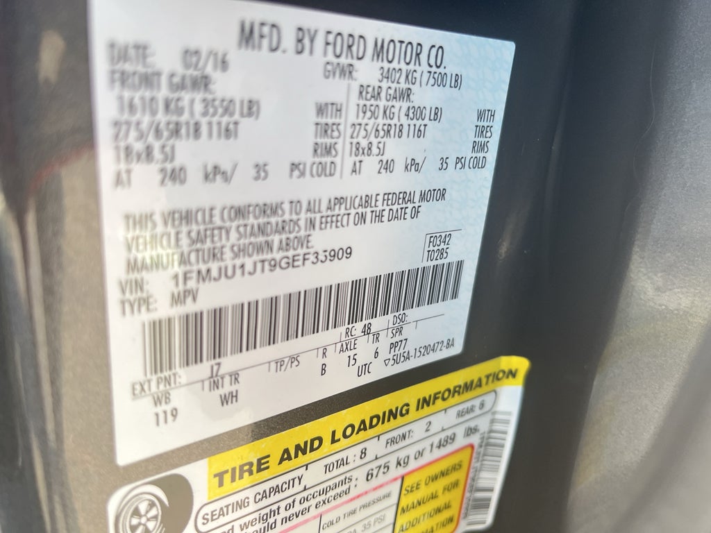 2016 Ford Expedition XLT