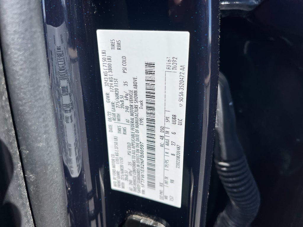 2022 Ford F-150 Platinum