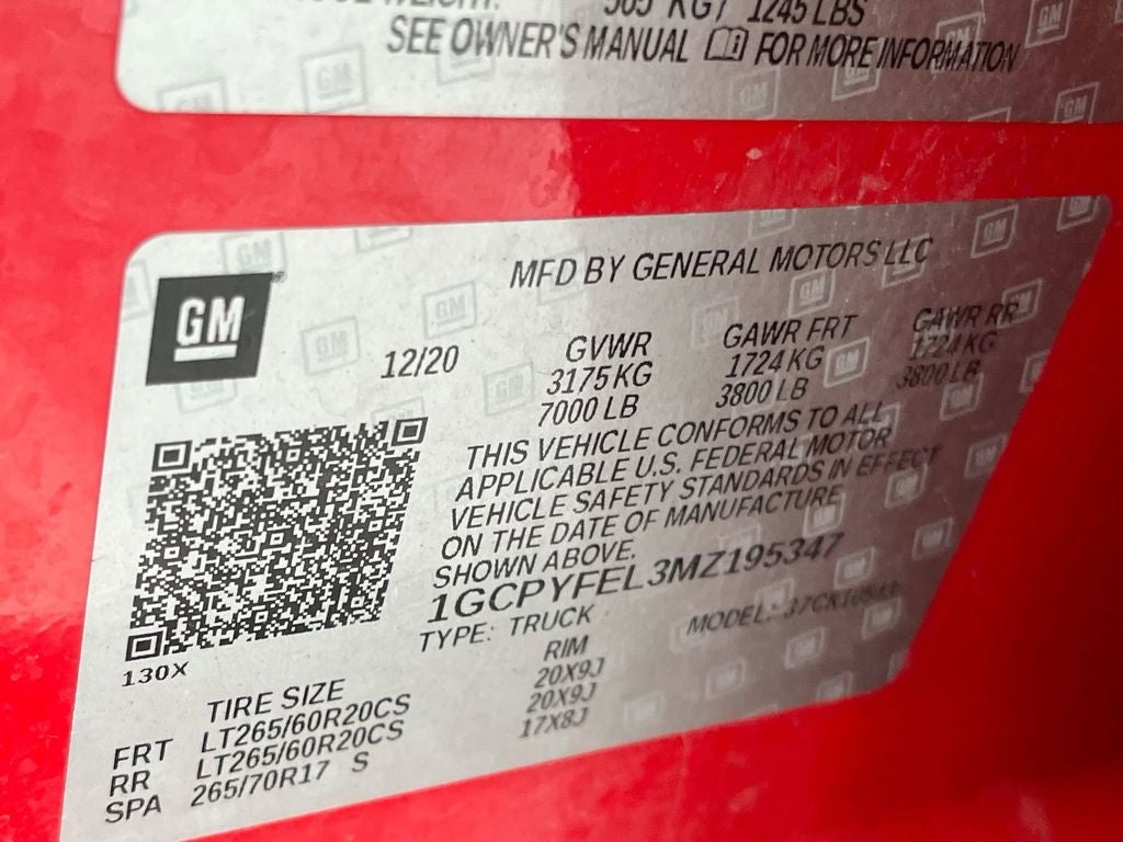 2021 Chevrolet Silverado 1500 LT Trail Boss