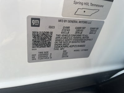 2023 GMC Acadia SLE