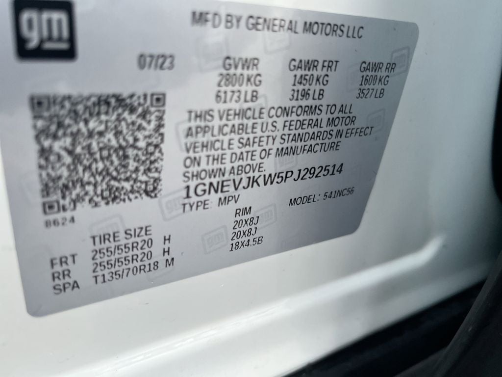 2023 Chevrolet Traverse RS