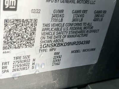 2022 Chevrolet Suburban LS