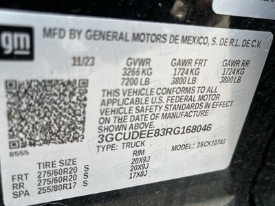 2024 Chevrolet Silverado 1500 RST
